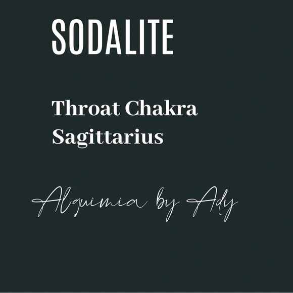 Sodalite  rustic brass adjustable statement beaded bracelet - Picture 2 of 5